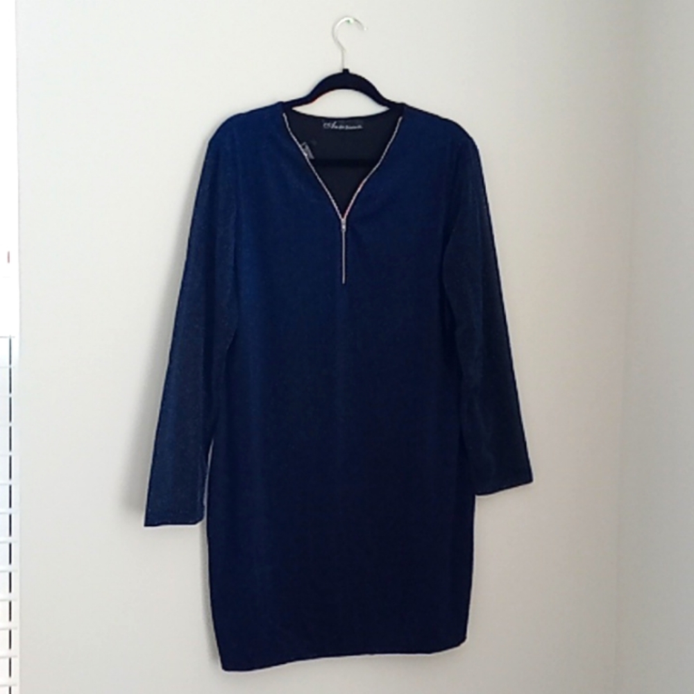 Women long sleeves mini dress size XXL